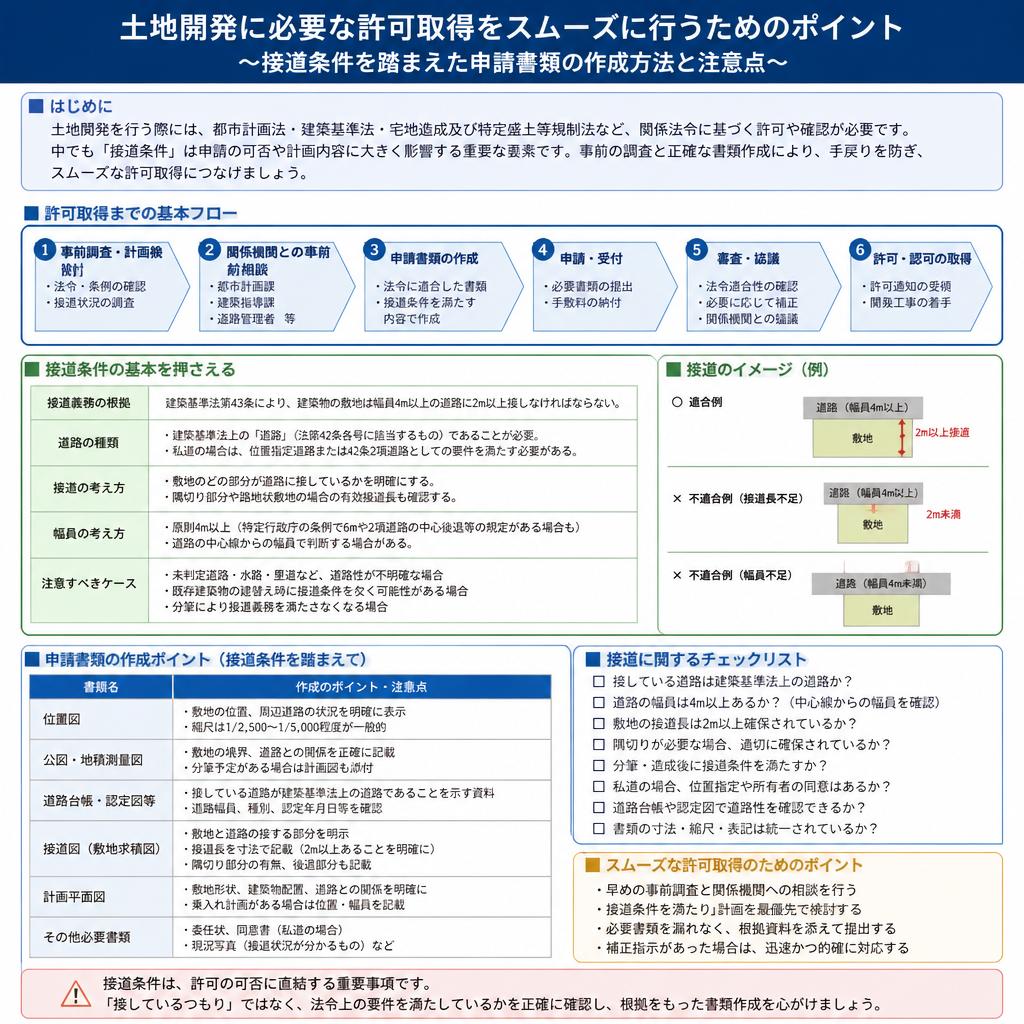 開発許可取得のためのポイント