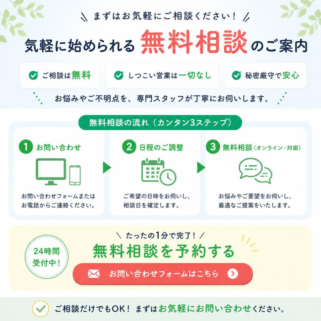無料相談のご案内