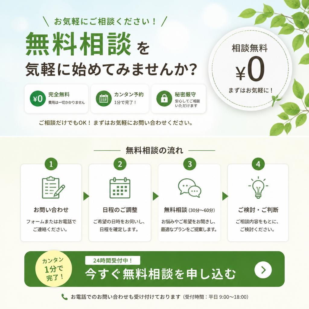 無料相談のご案内