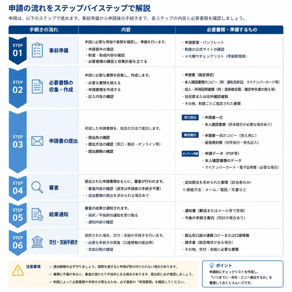 盛り土許可申請のフロー