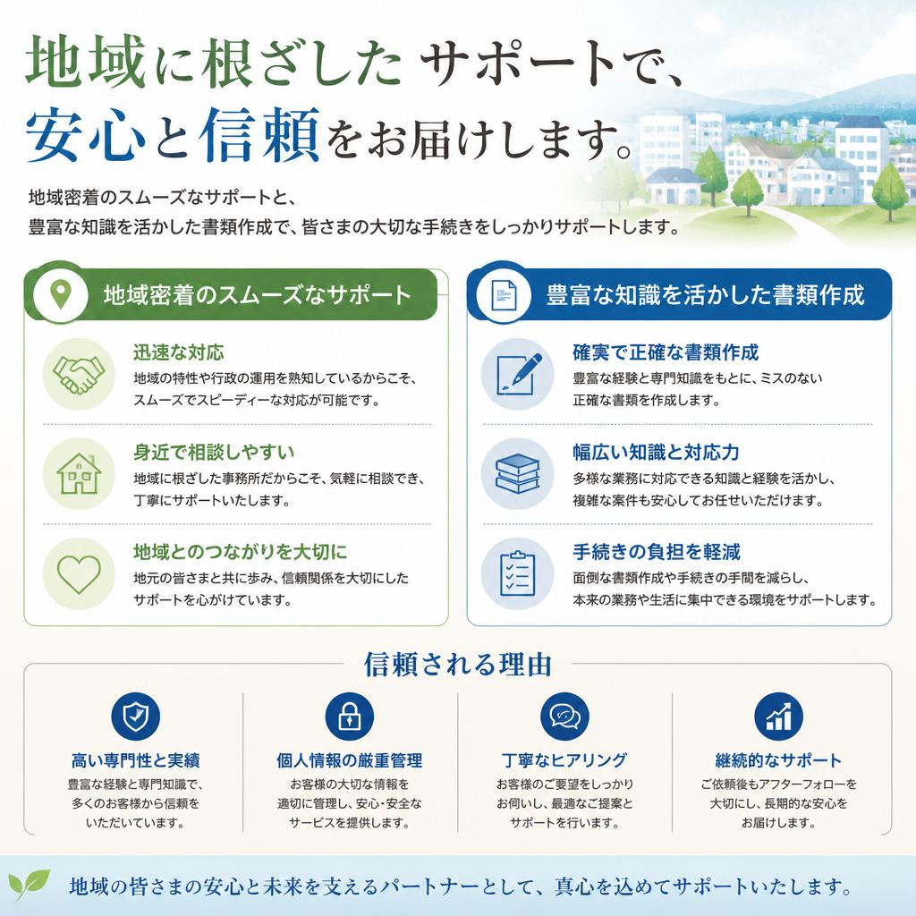 なぜ当事務所に依頼するべきか?