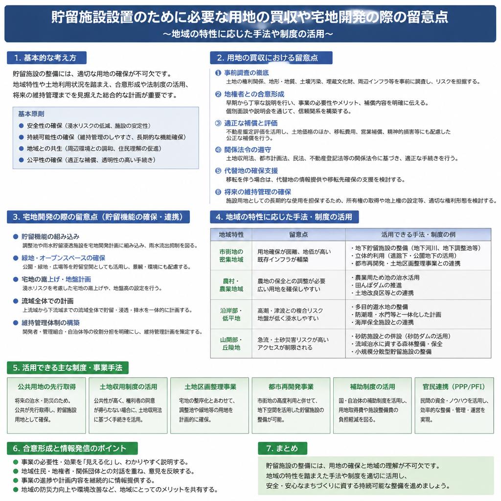 用地買収や宅地開発のポイント