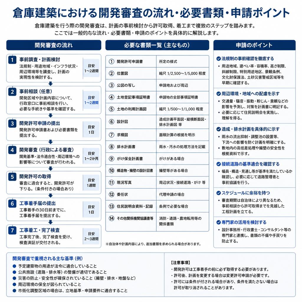 4. 開発審査の流れと必要書類