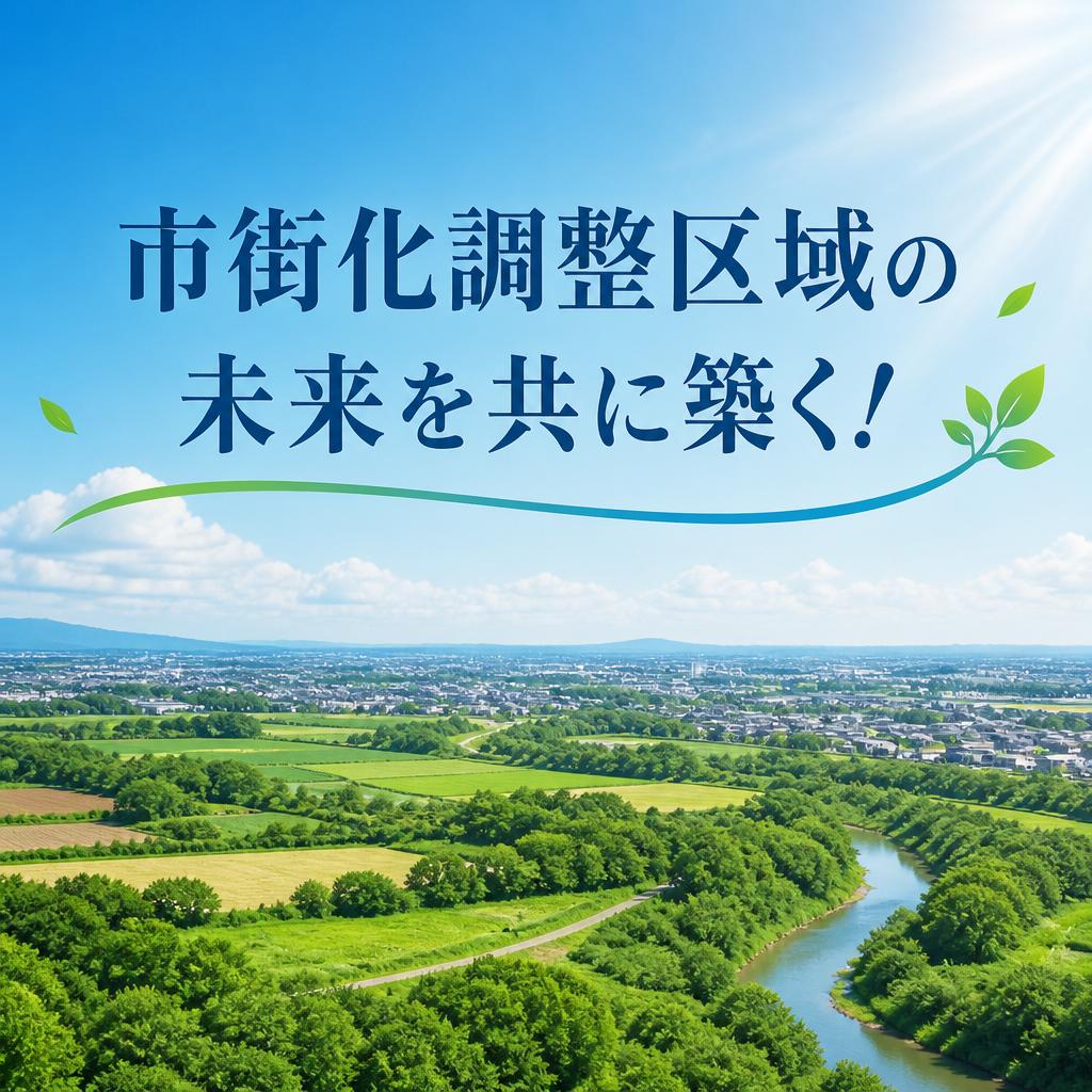市街化調整区域の未来を共に築く！