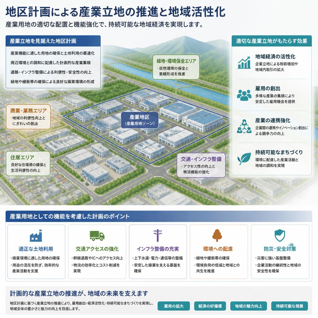 産業立地の促進と地域経済の活性化