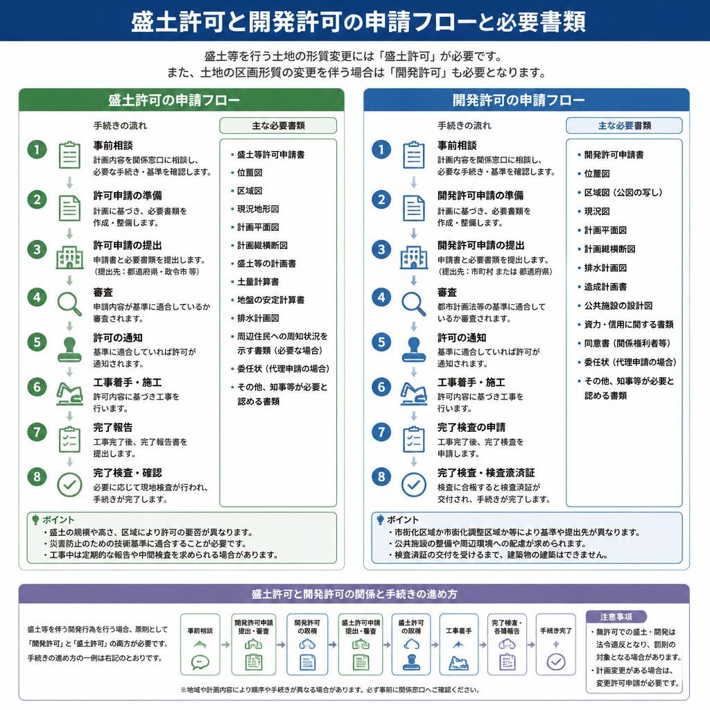 申請工程の流れ
