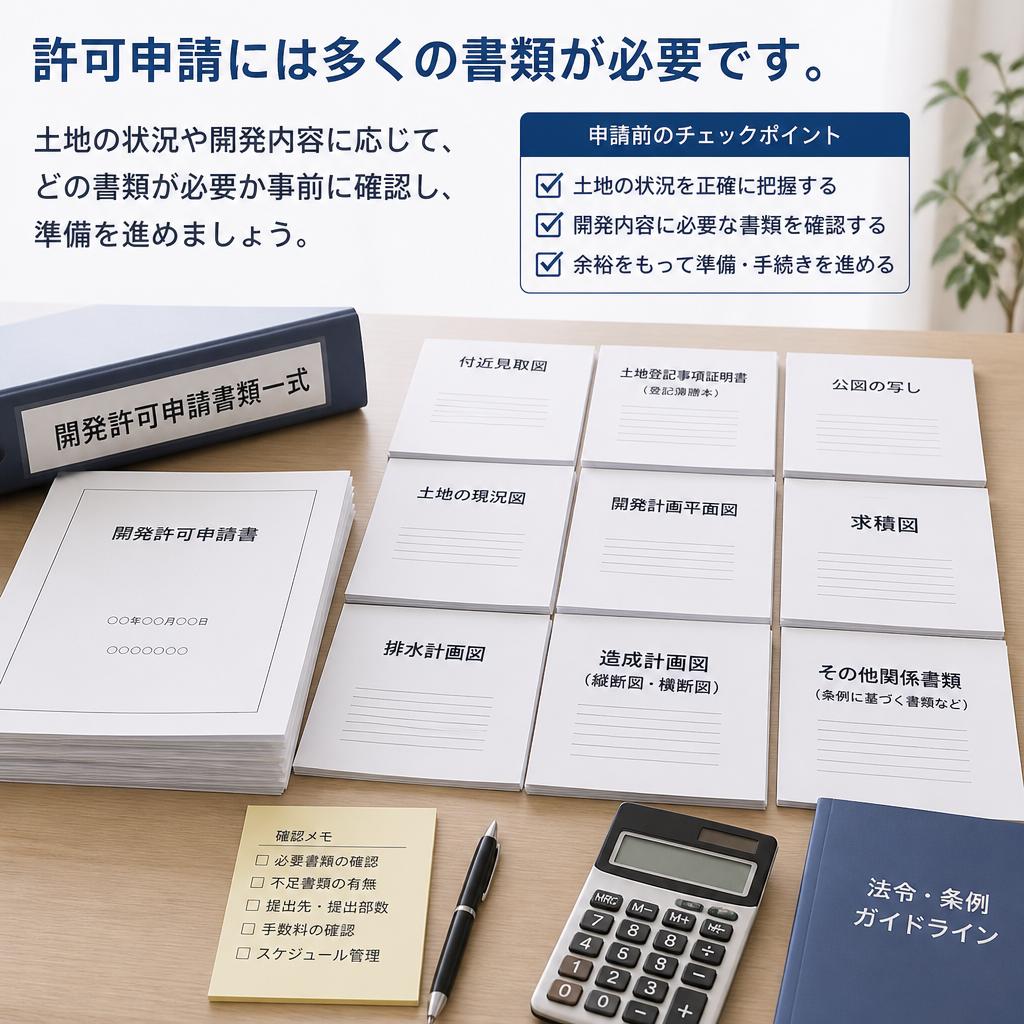 必要な書類をチェックする