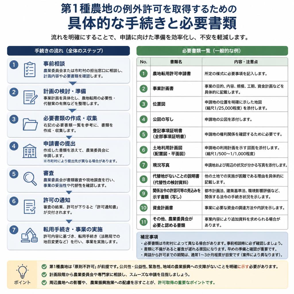 例外許可の取得プロセス