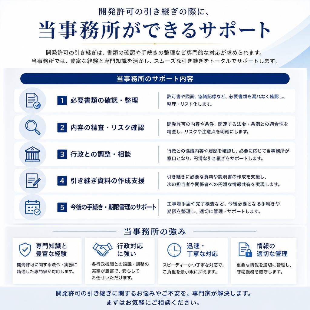 当事務所が提供できるサポート内容