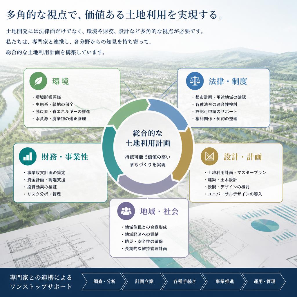 他業種との連携による総合的なサポート
