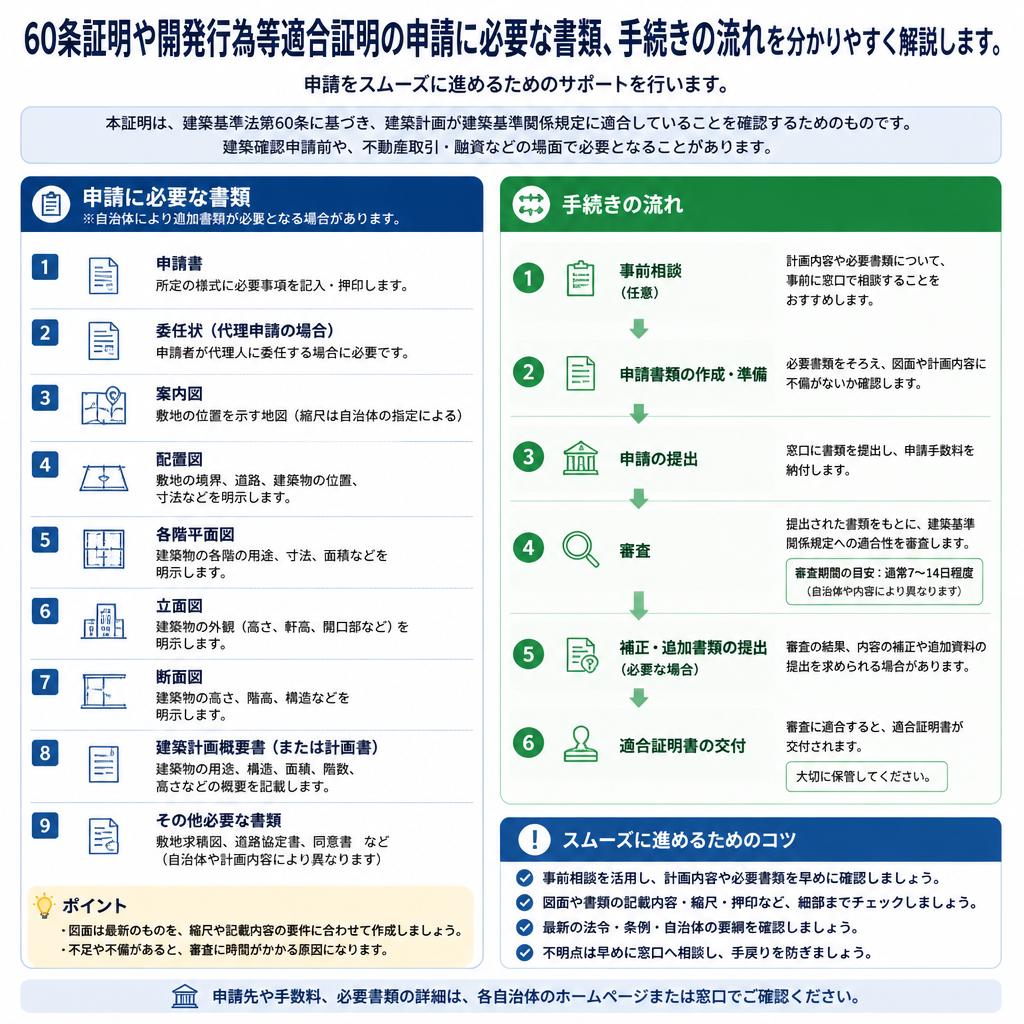 手続きの流れと必要書類