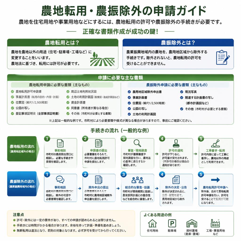 申請に必要な書類と手続きの流れ