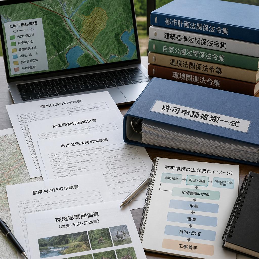 土地開発に必要な許可手続き