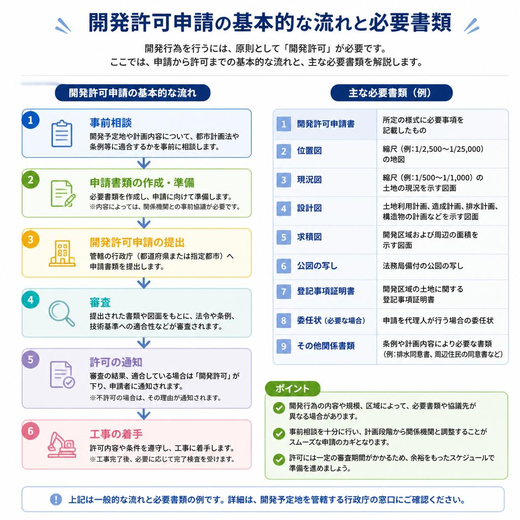 開発許可申請を理解する