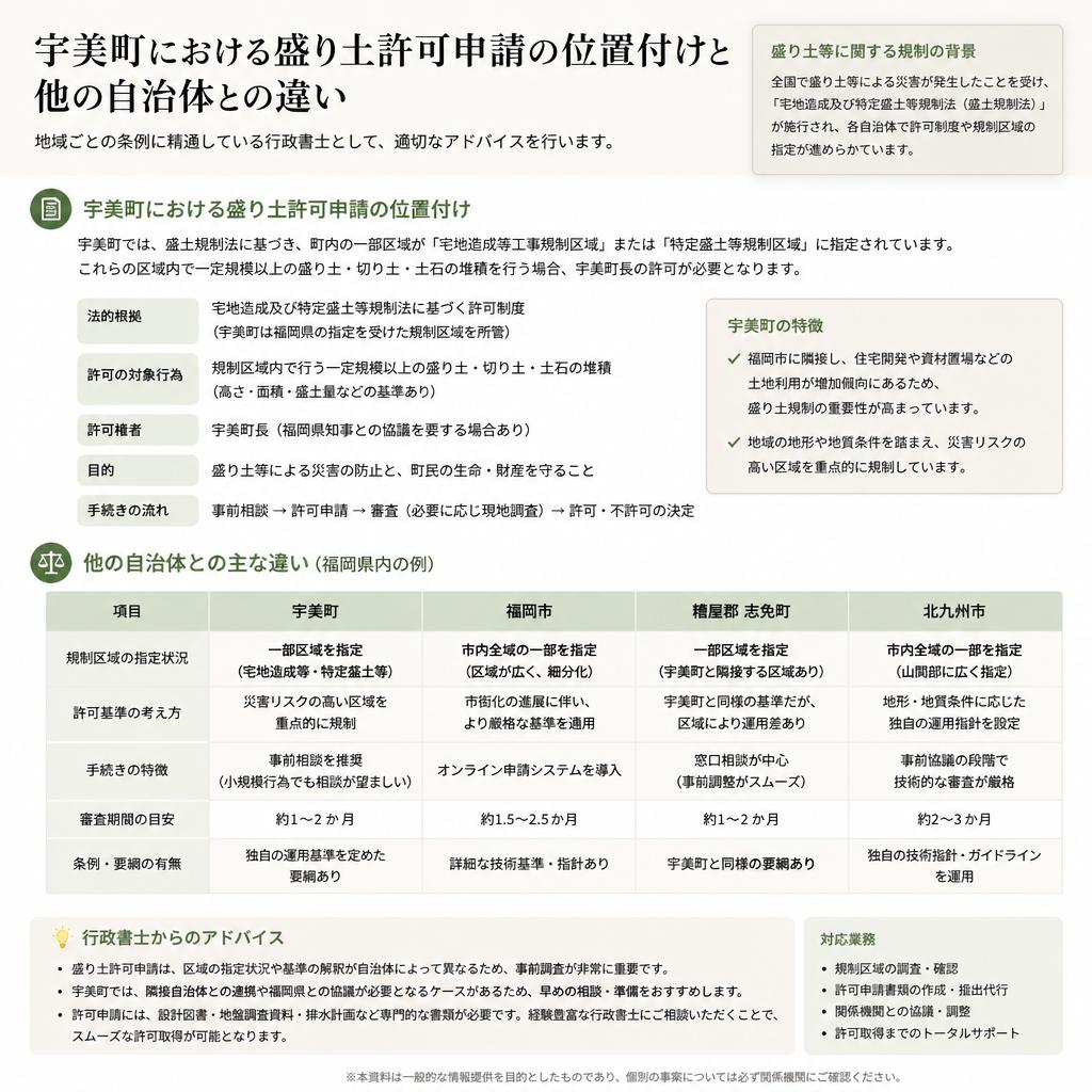 地域ごとの制度の違い