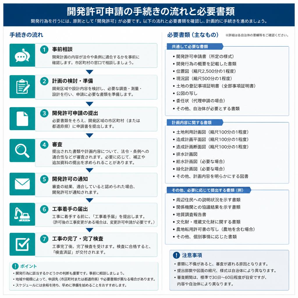 申請手続きの流れと必要書類