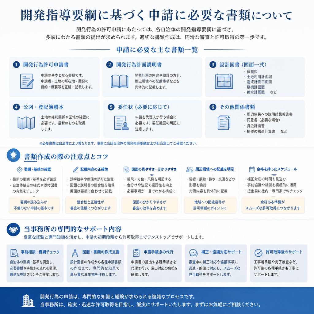必要な書類とその作成サポート