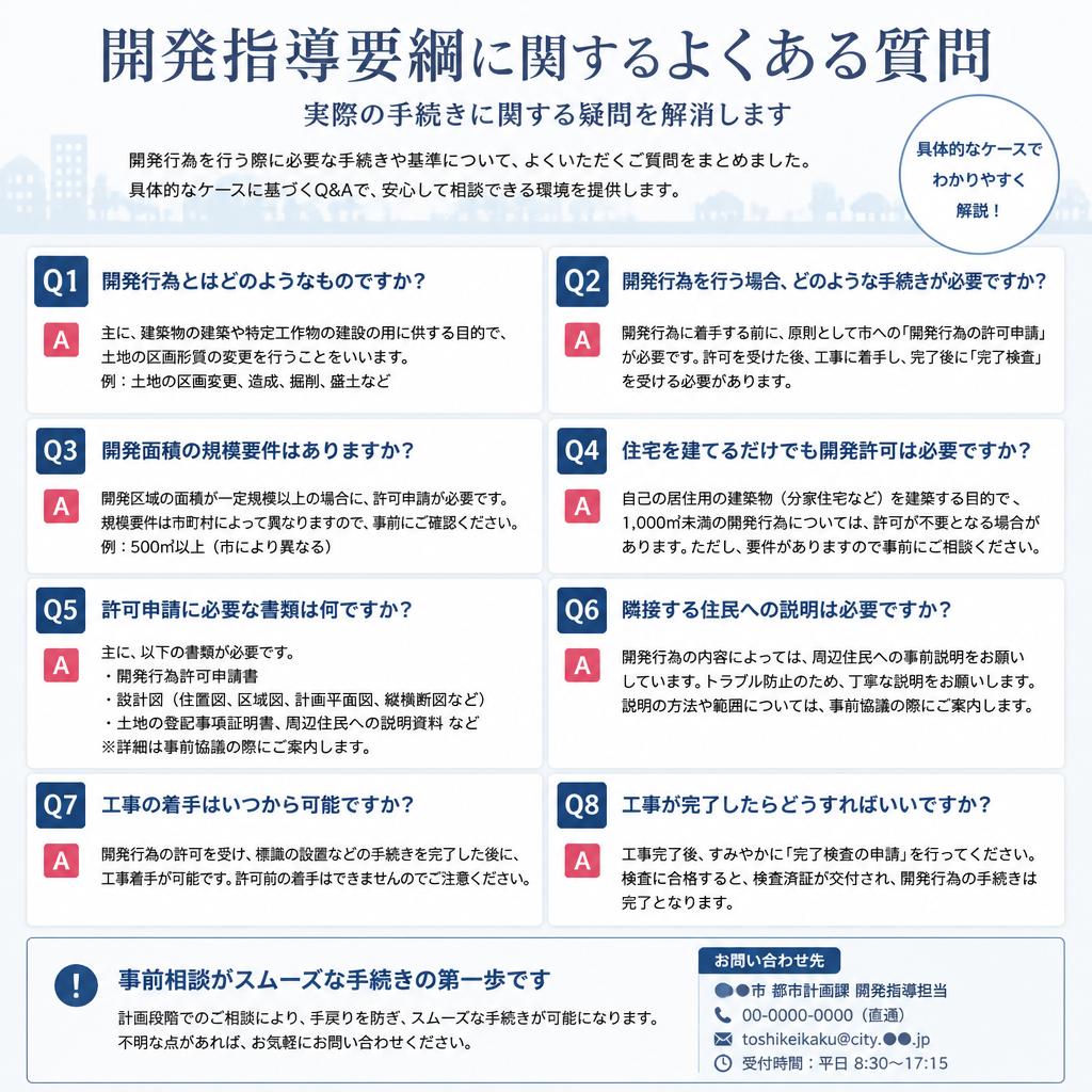 よくある質問と疑問解消
