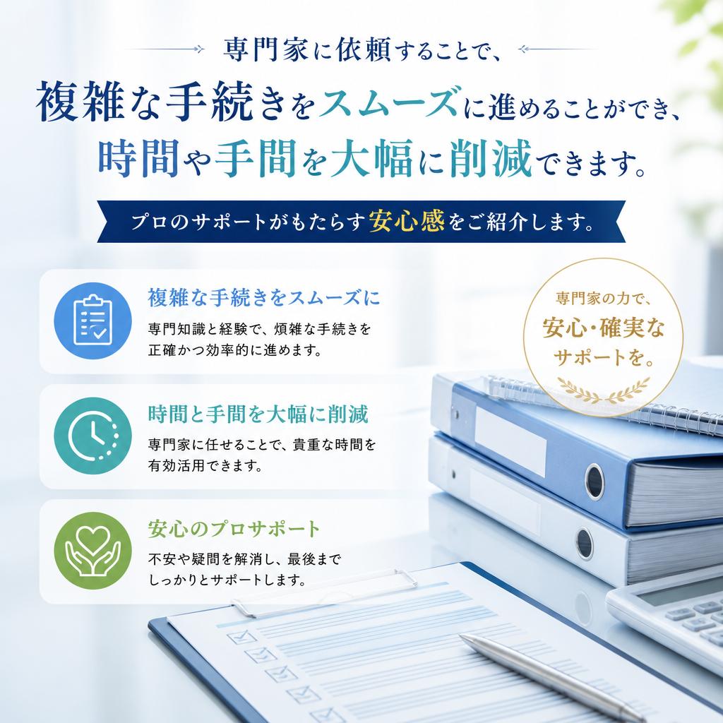 行政書士に依頼するメリット