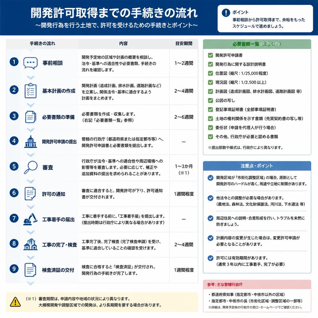 許可取得のためのステップ｜スムーズな手続きガイド