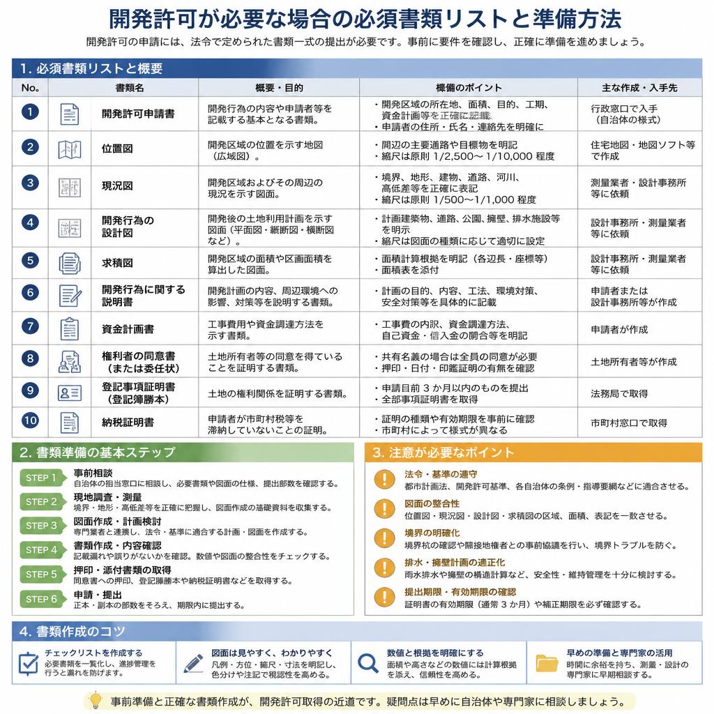 申請に必要な書類とは？