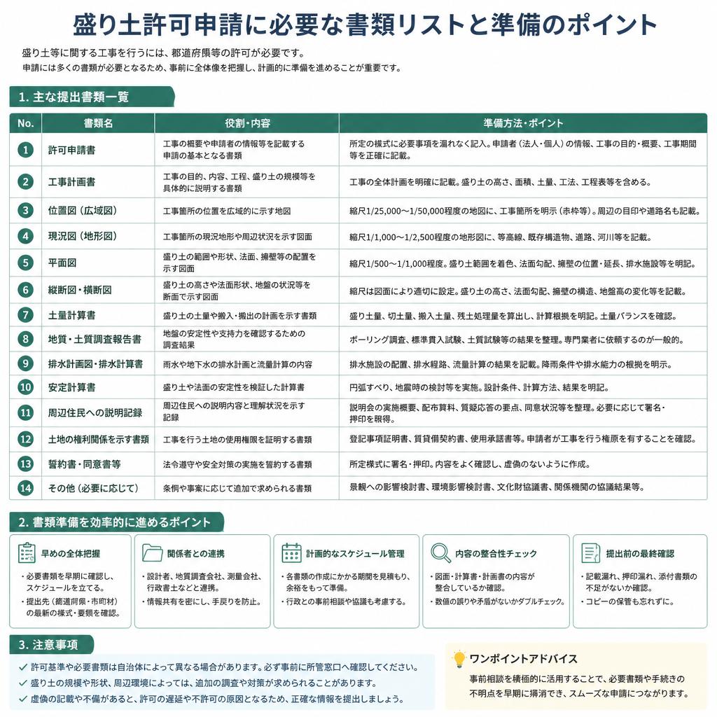 必要書類と準備方法