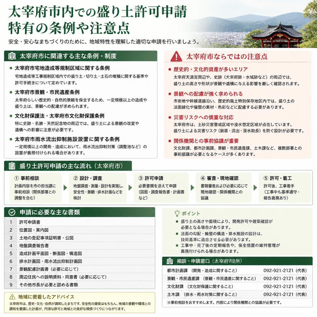地域ごとの条例と申請の注意点