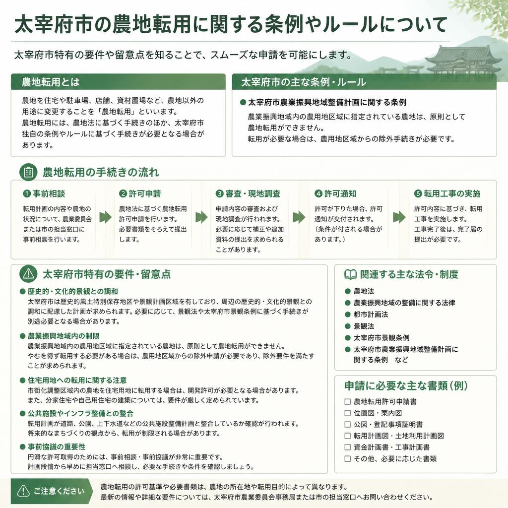 太宰府市特有のポイント
