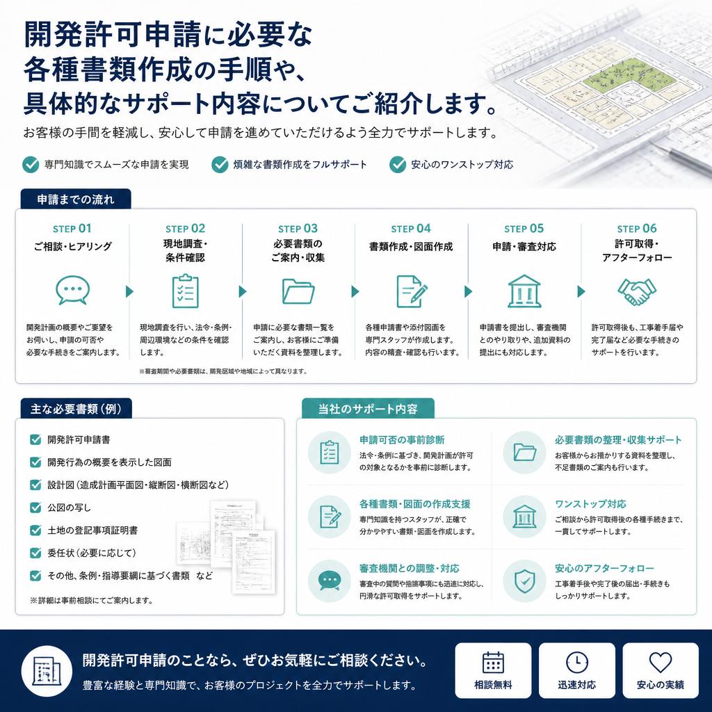 行政書士が行うサポート内容