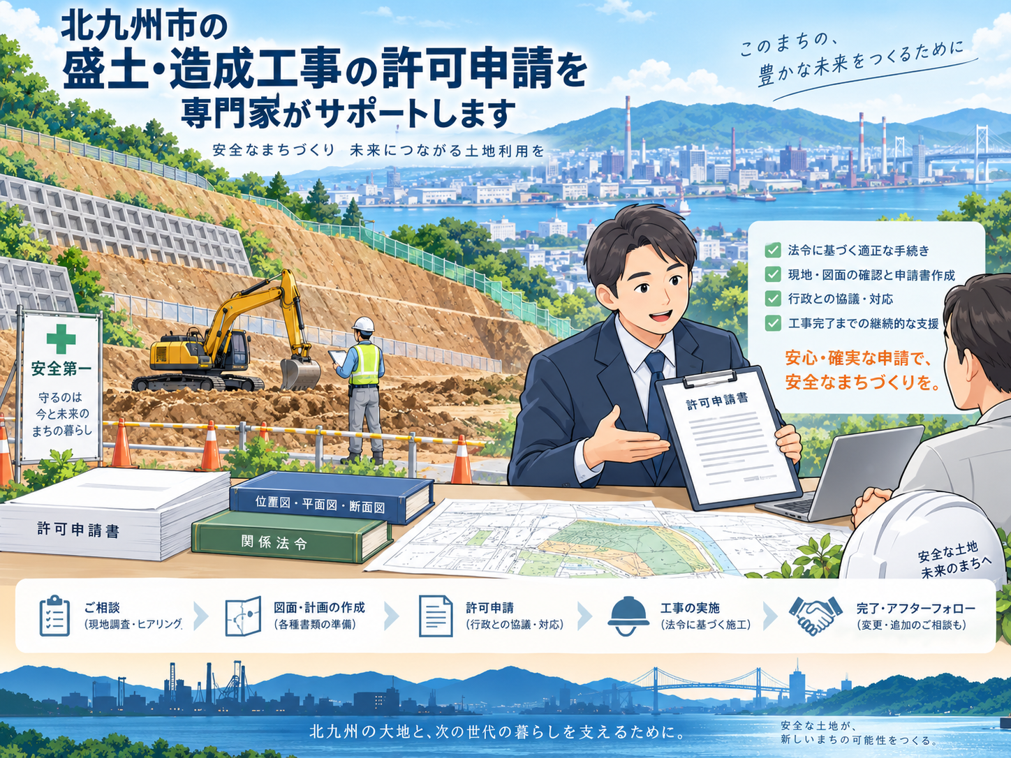 北九州市で盛り土許可申請をご検討中の方へ