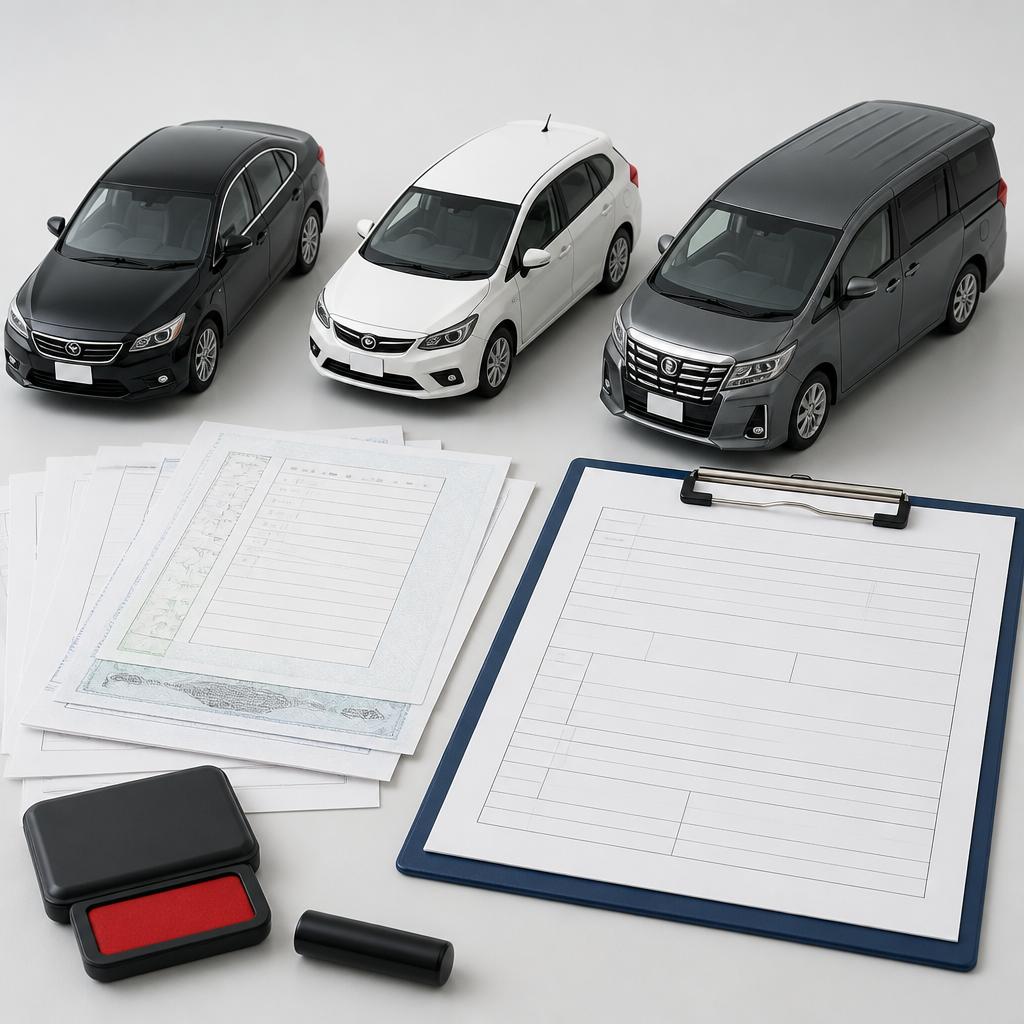 車両追加・入れ替えの具体的な手続き